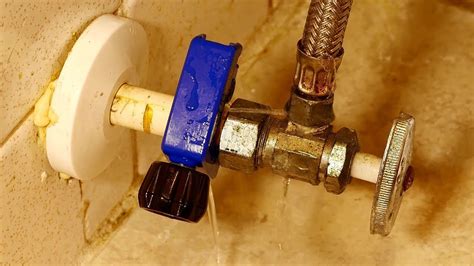 How to Fix a Leaky Toilet Water Shutoff Valve